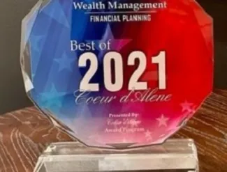 2021 Best of Coeur d'Alene Award In Financial Planning