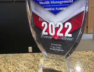 2022 Best of Coeur d'Alene Award In Financial Planning