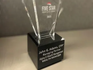 2023 Five Star Professional Award for Wealth Management