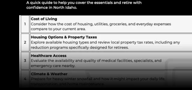 Retiring In North Idaho | Alpha 3 Wealth Management